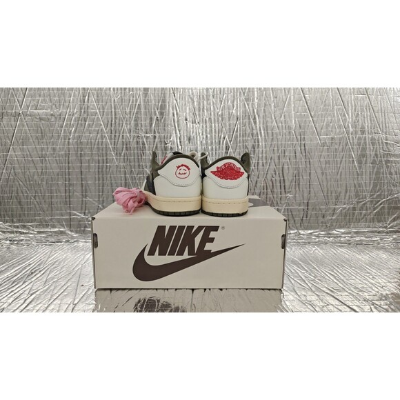 Air Jordan 1 Low OG, Travis Scott Med Olive PS Size- 2.5Y DO5442-200 main image 8